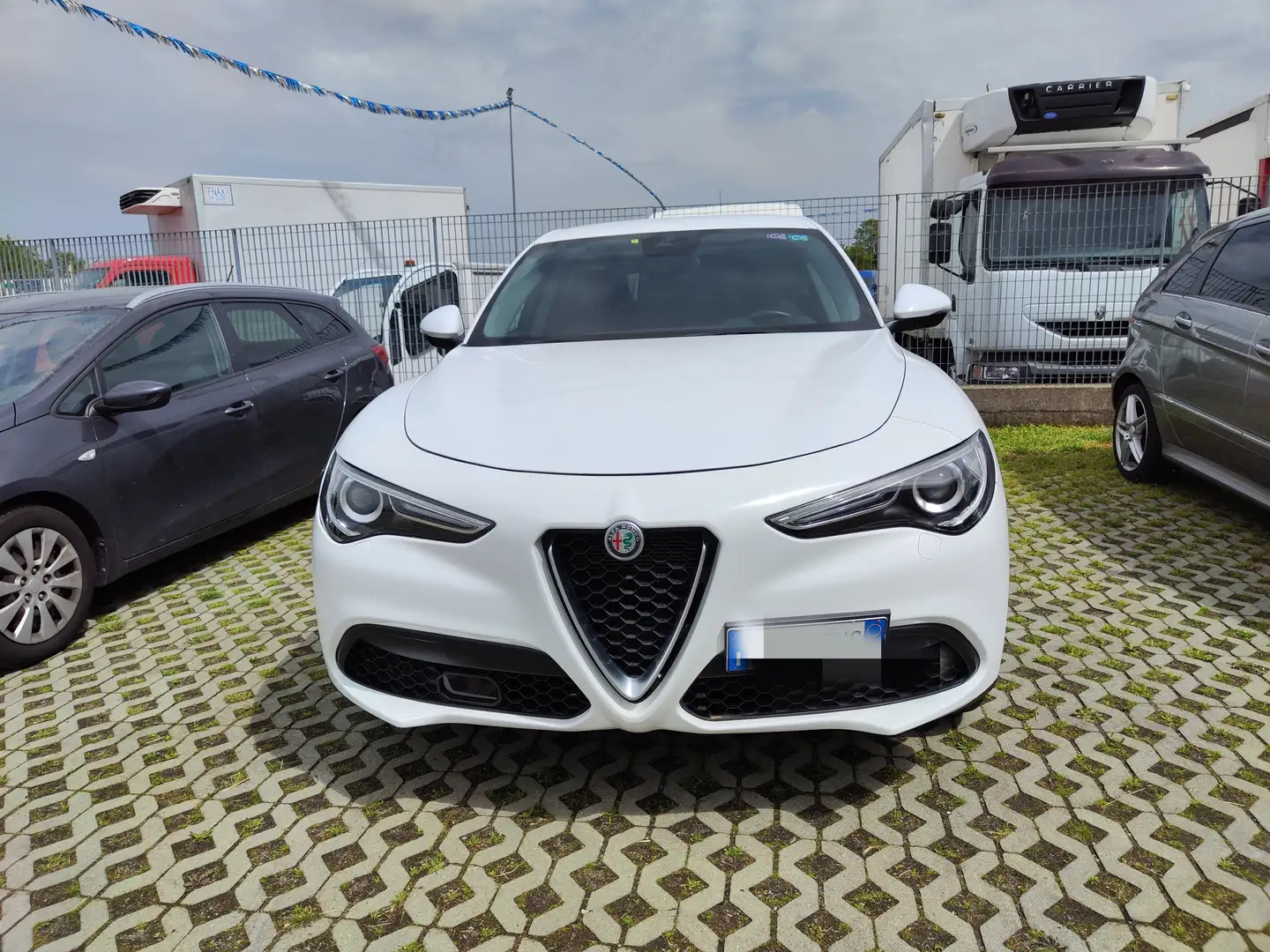 Alfa Romeo Stelvio Stelvio 2.2 t Business rwd 160cv auto Wit - 2