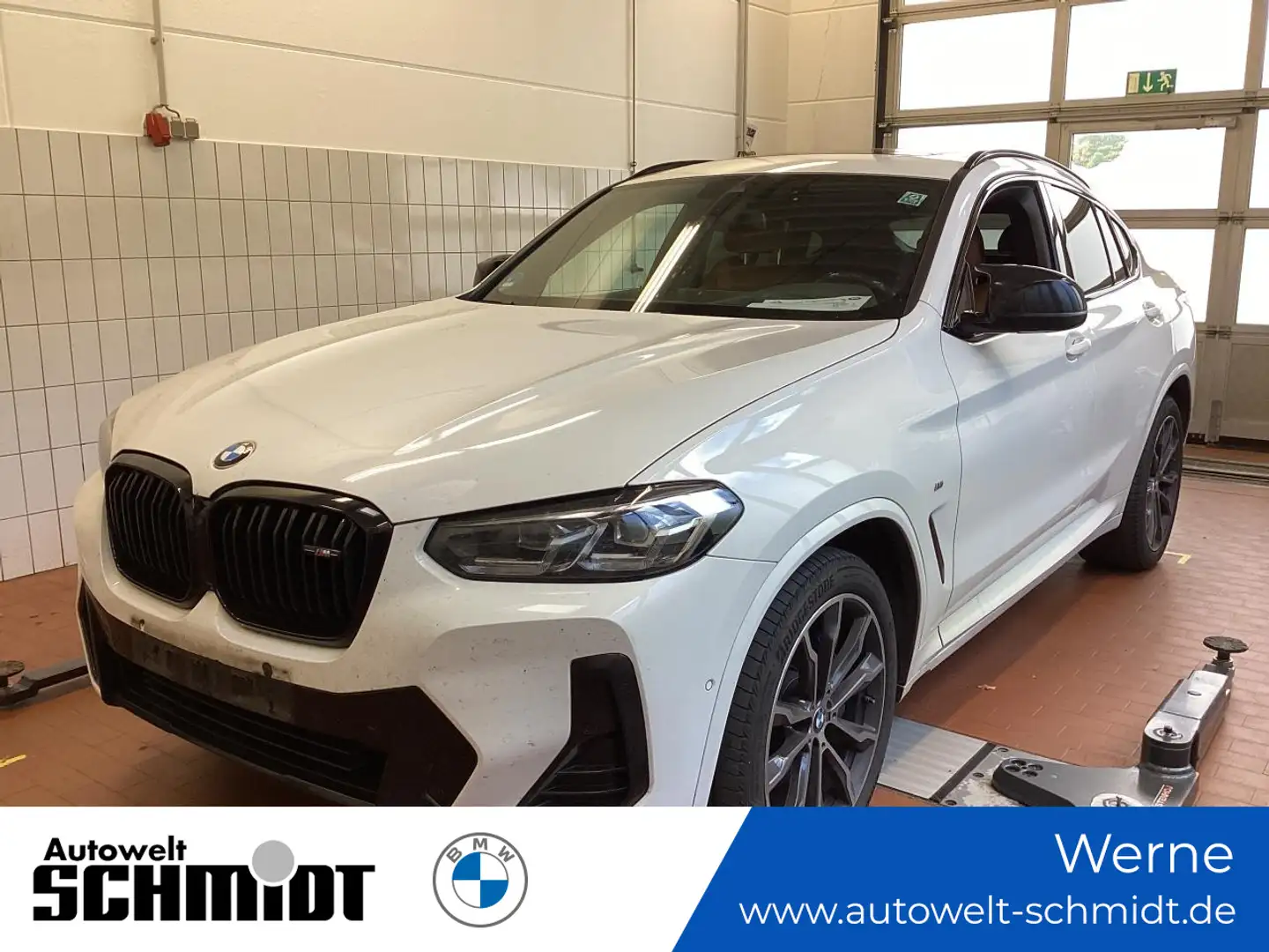 BMW X4 M40d + GARANTIE Blanc - 1