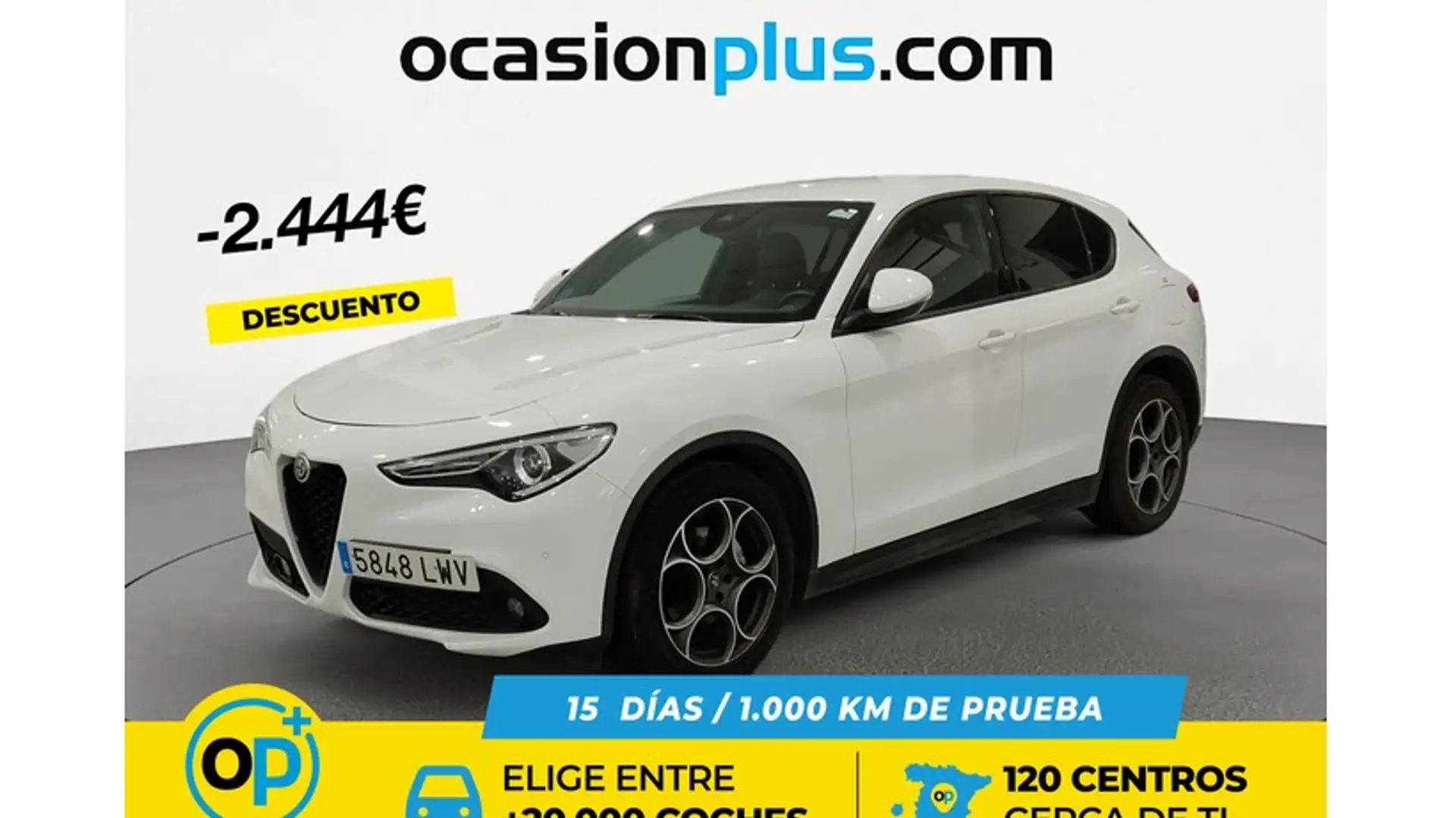 Alfa Romeo Stelvio 2.2 Sprint RWD Aut. 160 Blanco - 1
