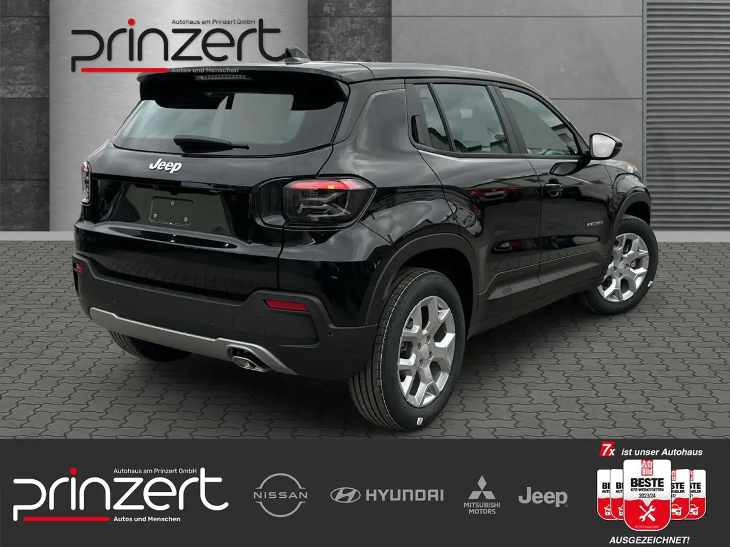 Jeep Avenger e-Hybrid MY 24 Altitude Allwetterreifen Schwarz - 2