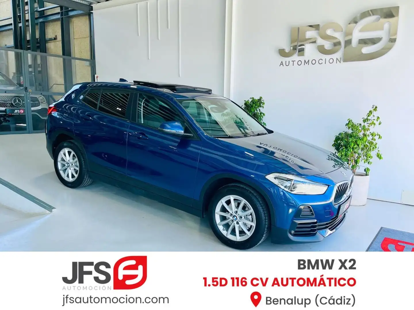 BMW X2 1.5D 116 CV Azul - 1