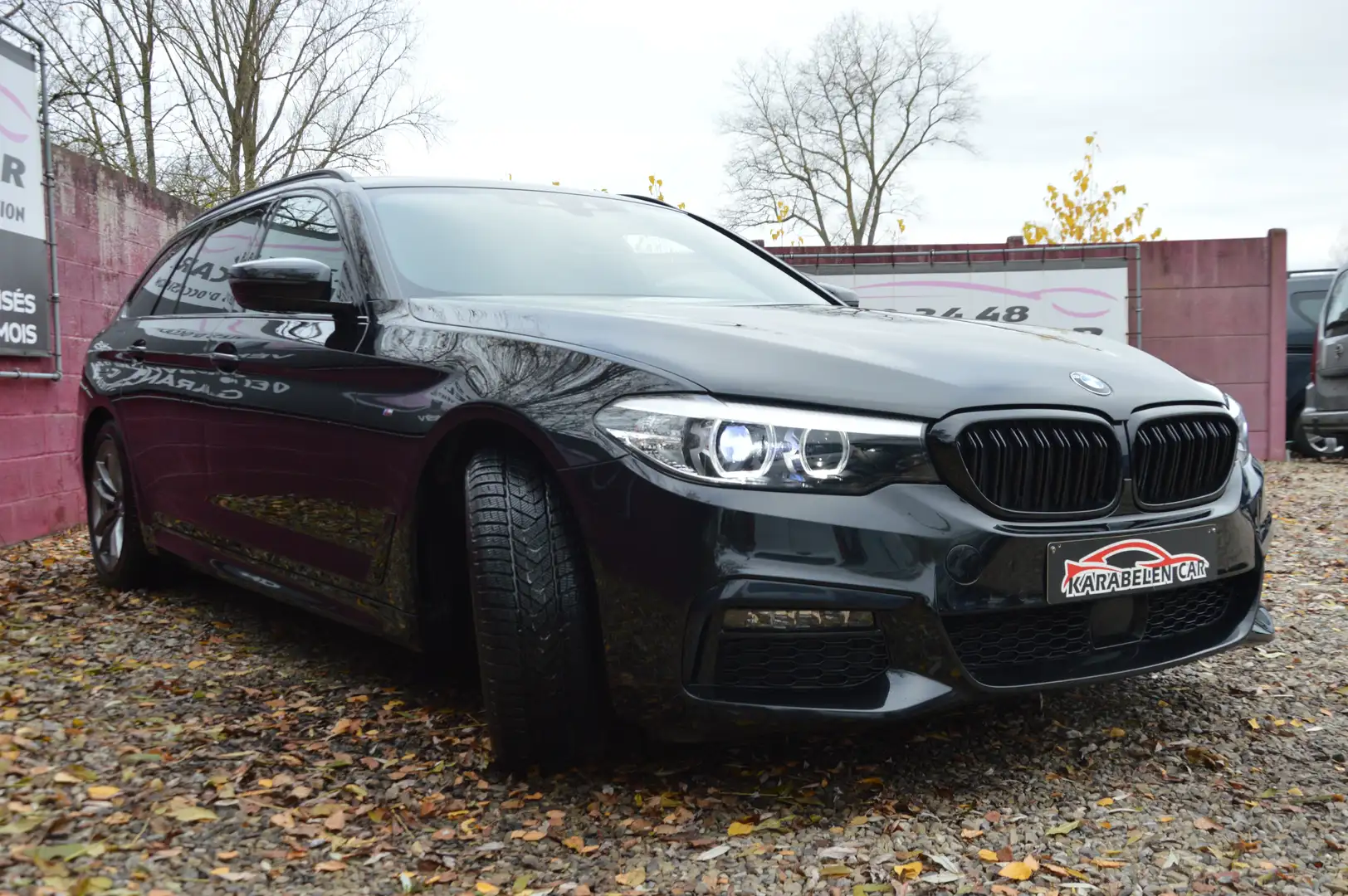 BMW 520 d Touring PACK M BOITE AUT NAV CAM CLIM 76.340KM Schwarz - 2
