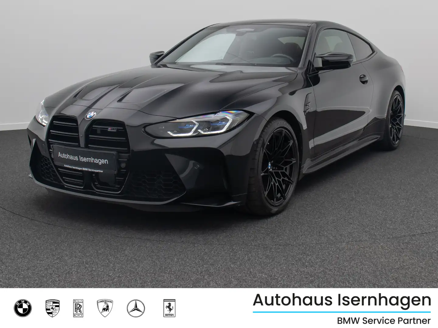 BMW M4 Competition xD 360°HUD H K DAB Laser Klimasit Schwarz - 1