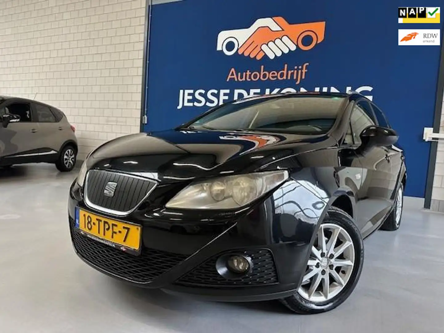 SEAT Ibiza ST 1.2 TDI Style Ecomotive / bj.2012/ kleur: zwart Nero - 1