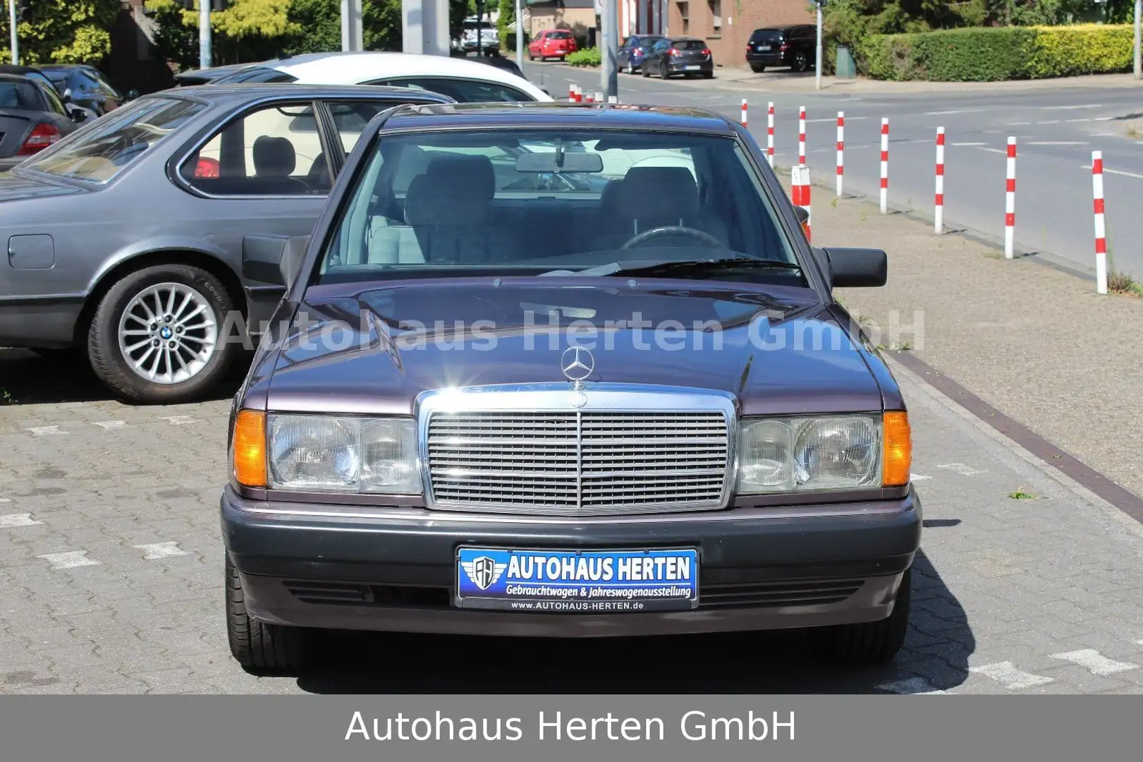 Mercedes-Benz 190 E 1.8*LIMO*4-GANG*H-KENNZEICHEN*TÜV NEU* Grey - 2