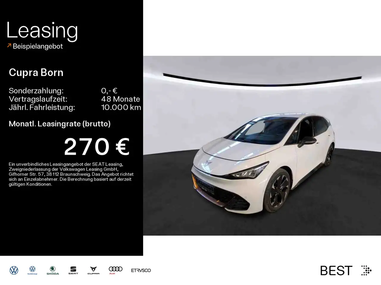 CUPRA Born electric*WÄRMEPUMPE*LED*KAMERA*PDC*SHZ*NAVI