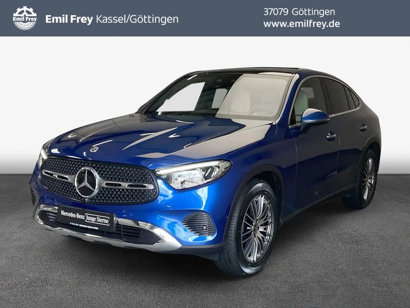 Mercedes-Benz GLC 300 GLC-Coupe Bleu - 1