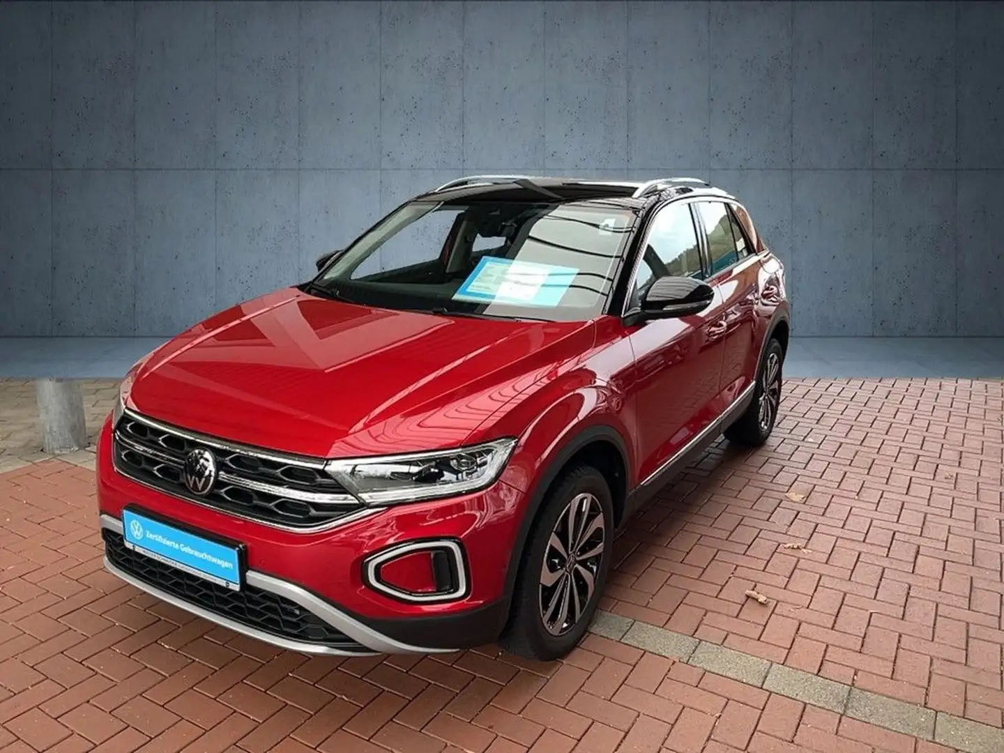 Volkswagen T-Roc 1.5 TSI Style Navi LEDplus ACC Rosso - 2