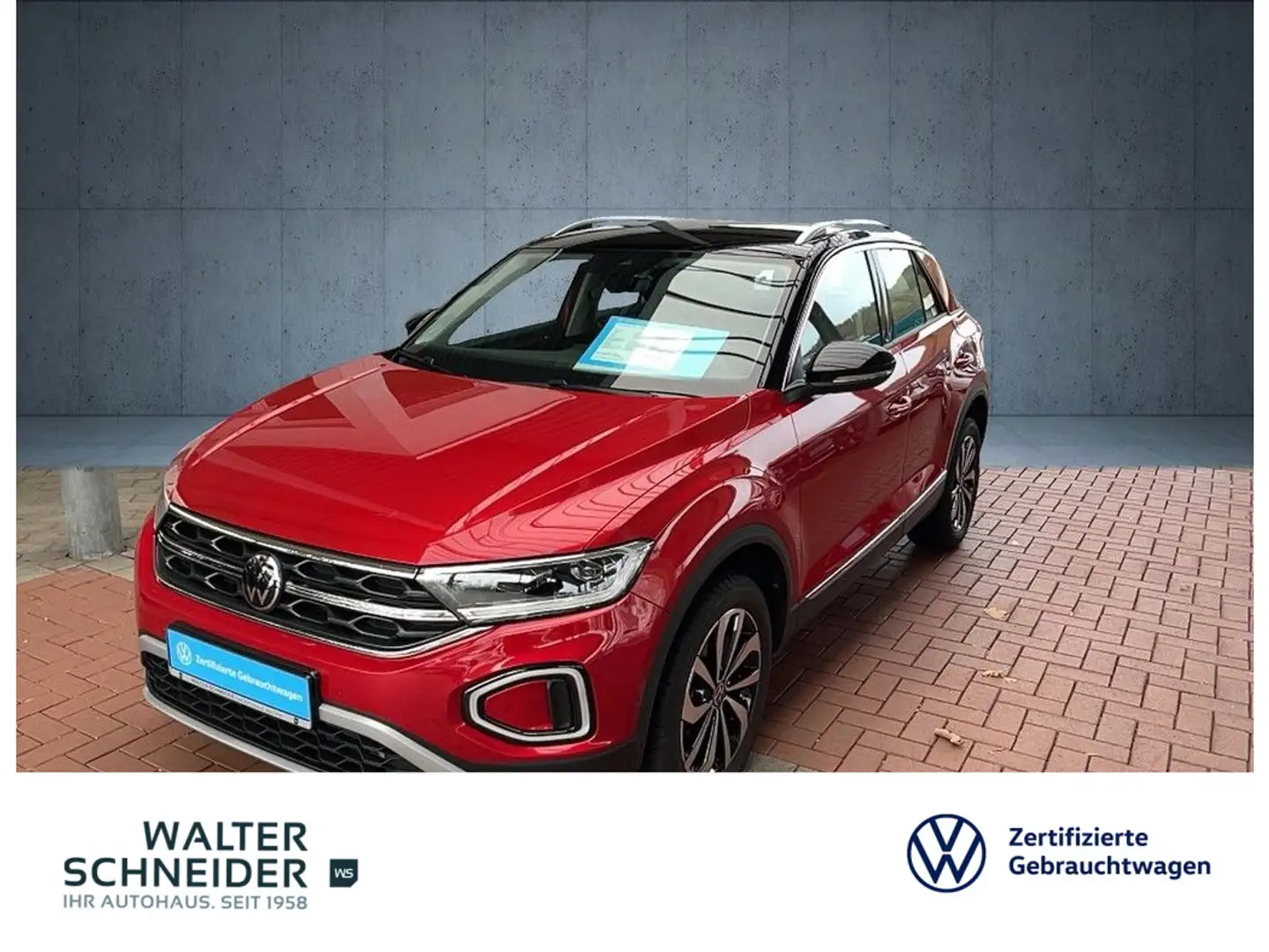 Volkswagen T-Roc 1.5 TSI Style Navi LEDplus ACC Rouge - 1