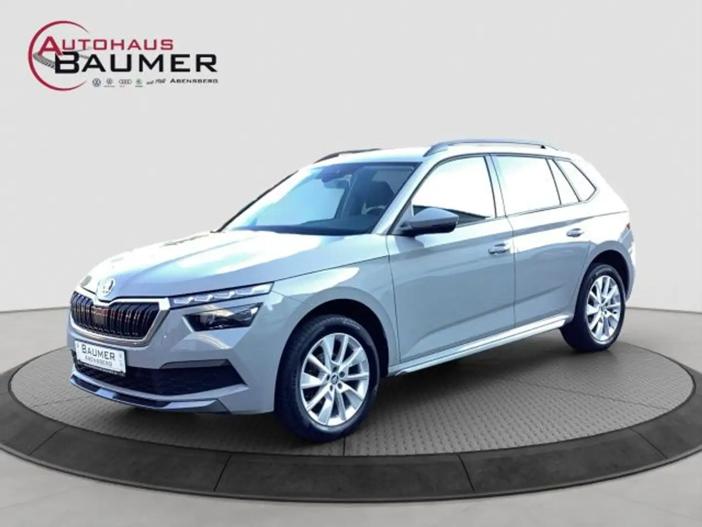 Skoda Kamiq Style 1.0 TSI DSG LED AHK Climatronic Alu 17 Gris - 2