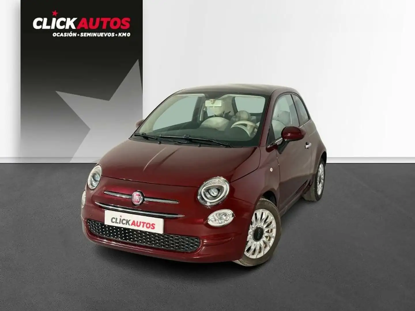 Fiat 500 1.2 69CV Lounge Mauve - 1