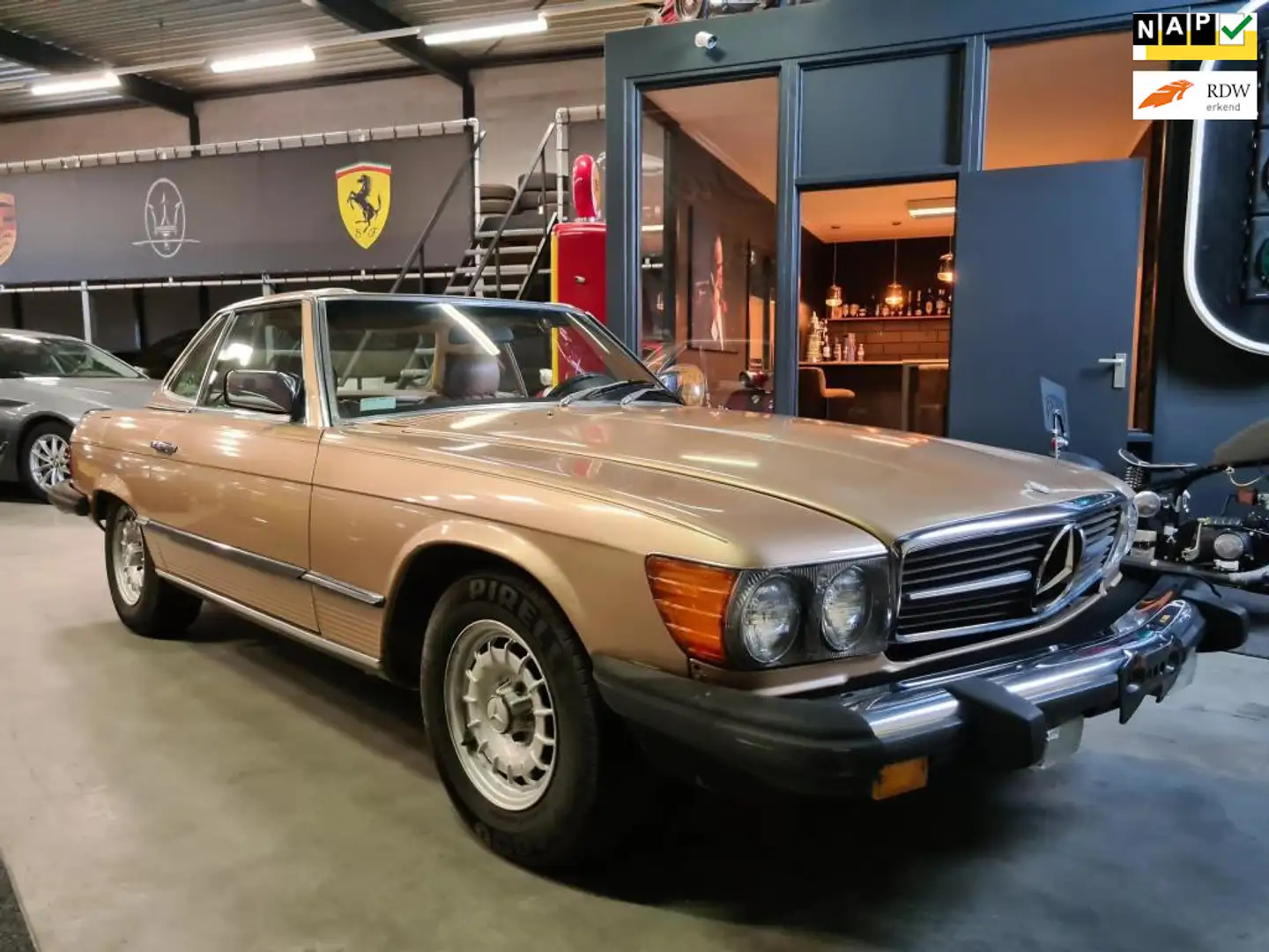 Mercedes-Benz SL 380 SL - Roadster - Automaat - New York oorsprong - 19 Or - 1