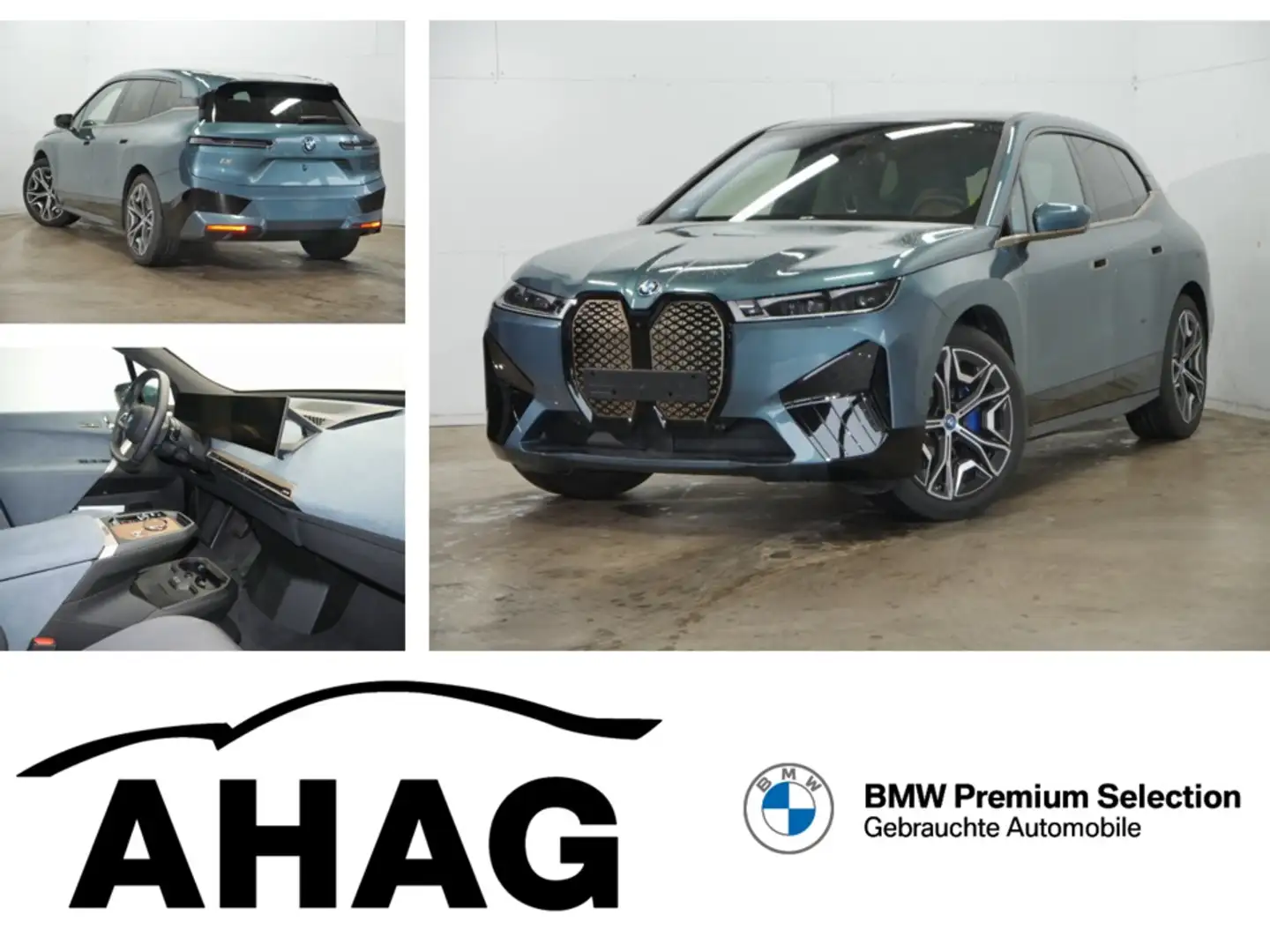 BMW iX xDrive50 Klimaaut. AHK Komfortzugang Blau - 1