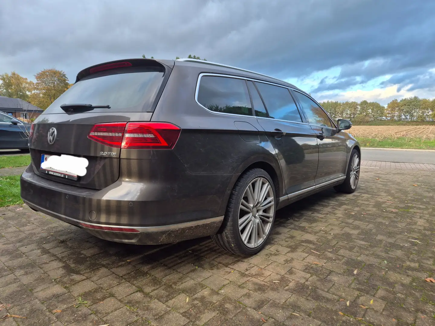 Volkswagen Passat Variant Passat Variant 2.0 TDI DSG Highline Brun - 2
