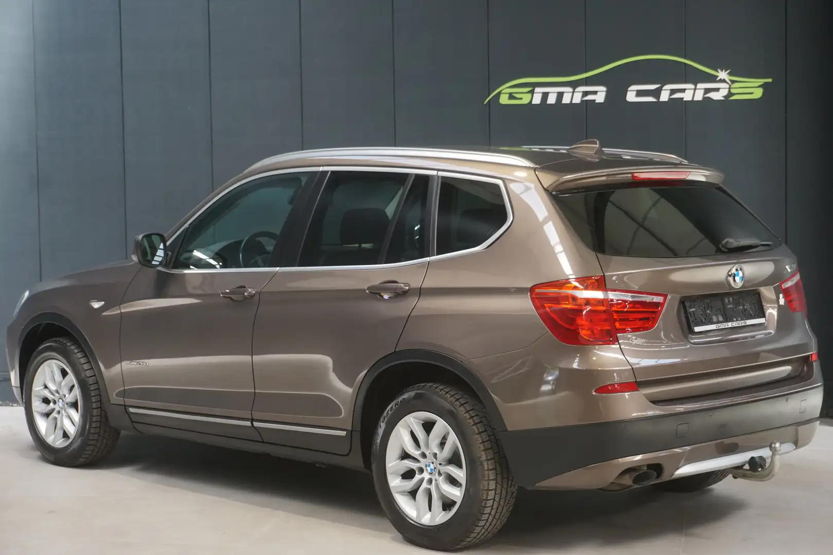 BMW X3 2.0 dA xDrive20 Automaat-Navi-Leder-Xenon-Garantie Bruin - 2