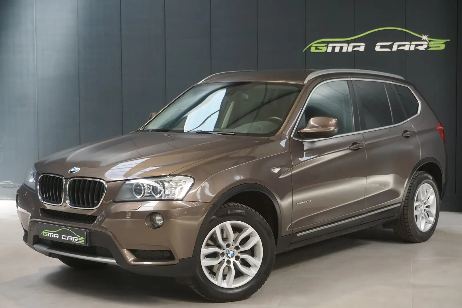 BMW X3 2.0 dA xDrive20 Automaat-Navi-Leder-Xenon-Garantie Bruin - 1