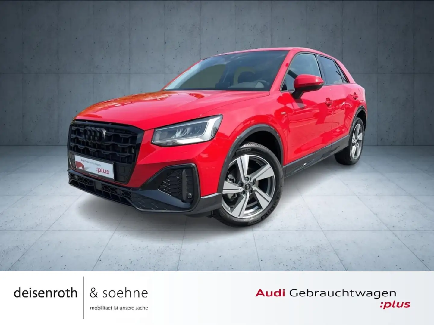 Audi Q2 S line 35 TFSI S tr AHK/Nav/18''/PBox/ACC/optik+/S Rot - 1