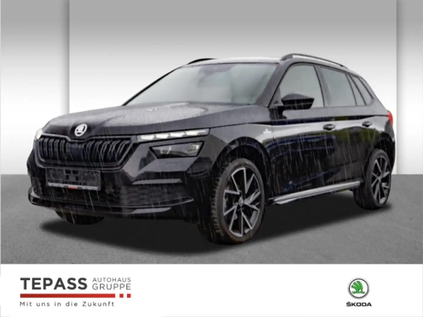 Skoda Kamiq 1.5l TSI Monte Carlo ACC PDC NAVI APP Schwarz - 1
