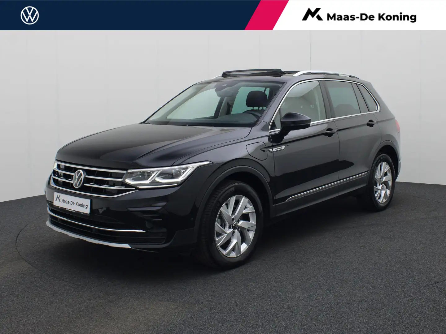 Volkswagen Tiguan 1.4 TSIeHybrid 180kW/245PK Elegance DSG · Panorama Zwart - 1