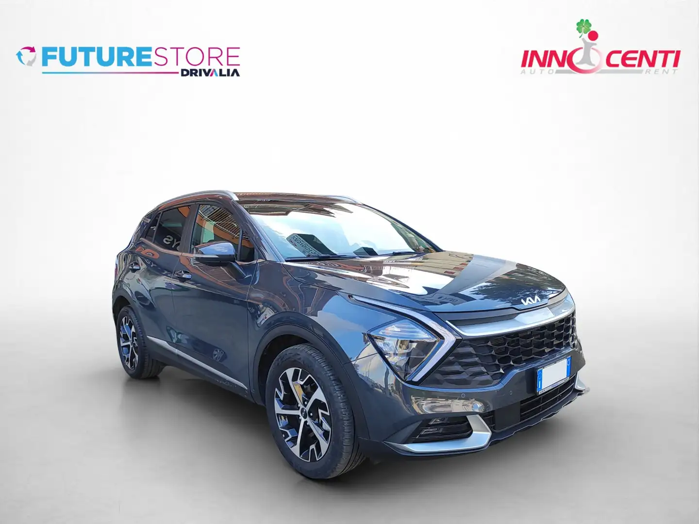 Kia Sportage 1.6 tgdi hev Style auto Gris - 1