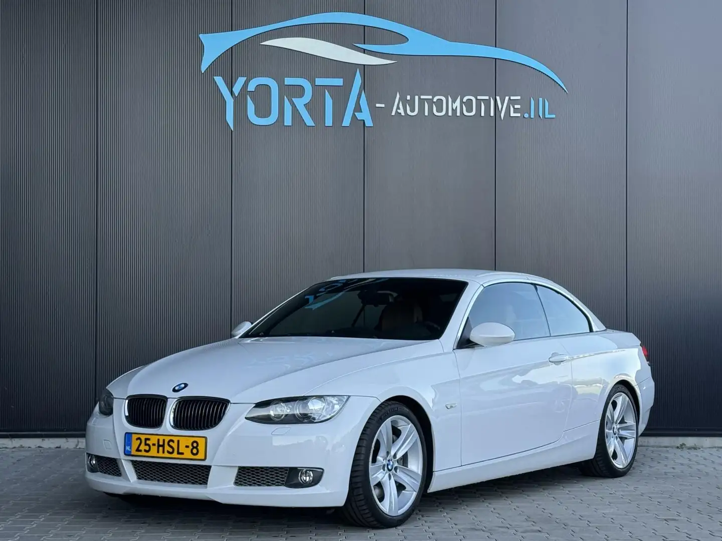 BMW 335 3-serie Cabrio 335i High Executive 6 CILINDER*NL A Blanco - 2