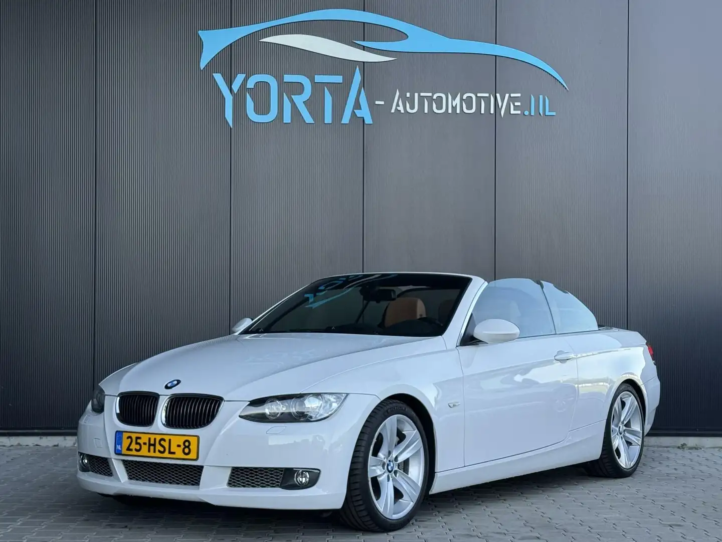 BMW 335 3-serie Cabrio 335i High Executive 6 CILINDER*NL A Blanco - 1