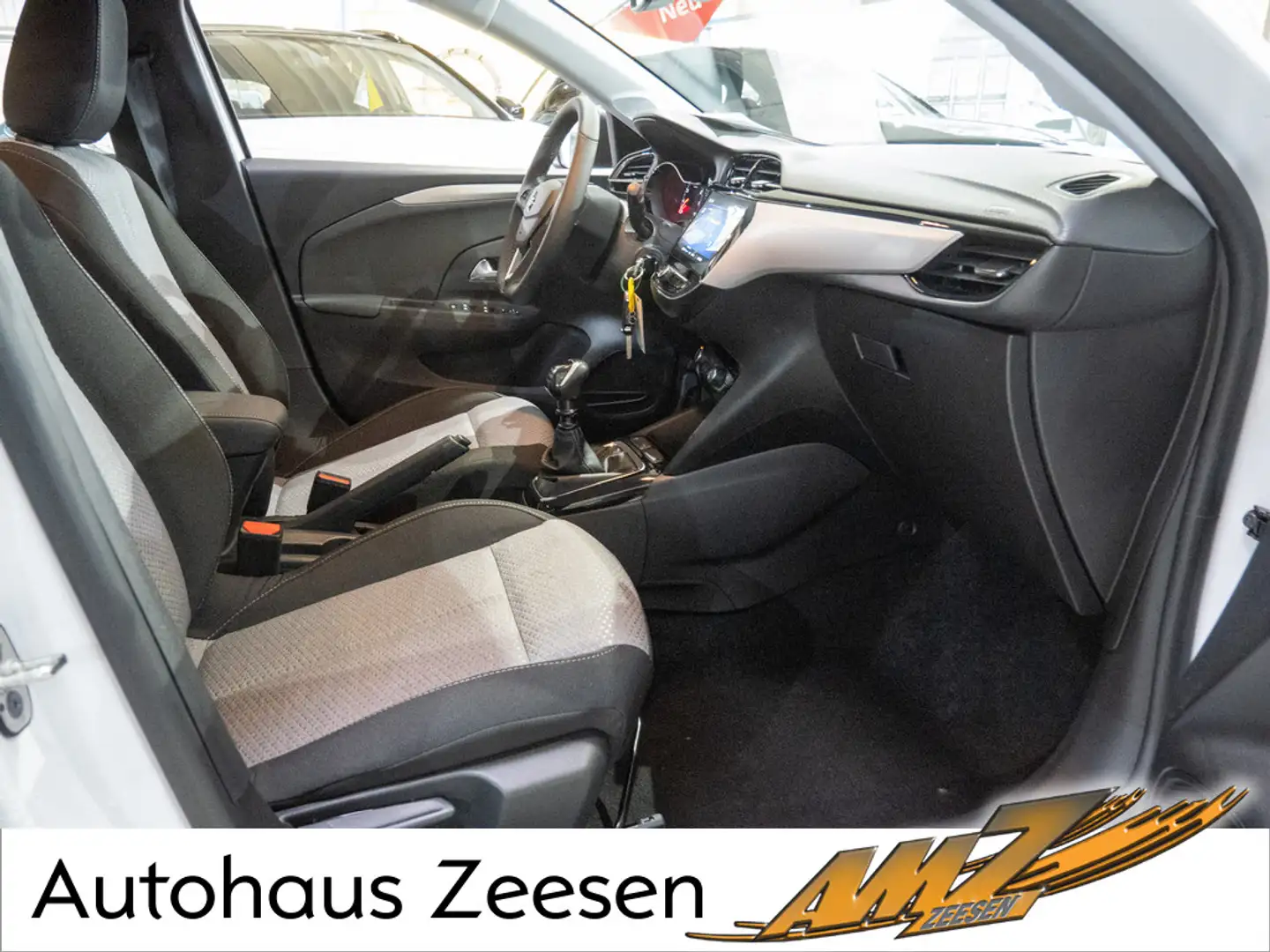Opel Corsa 1.2 Turbo Edition KLIMA SHZ LED PDC Weiß - 2