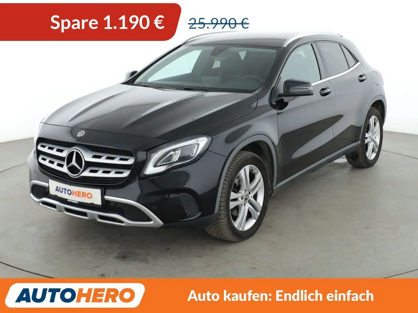 Mercedes-Benz GLA 220 GLA 220 d 4Matic Urban Aut.*NAVI*TEMPO*CAM*LED*PDC Siyah - 1