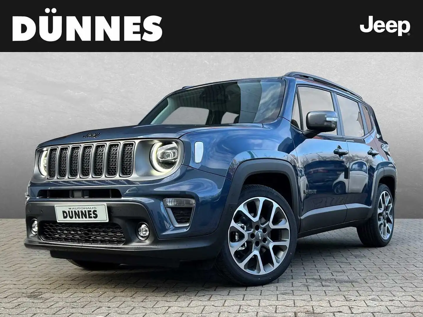 Jeep Renegade S 1.5 48V e-Hybrid Blau - 1