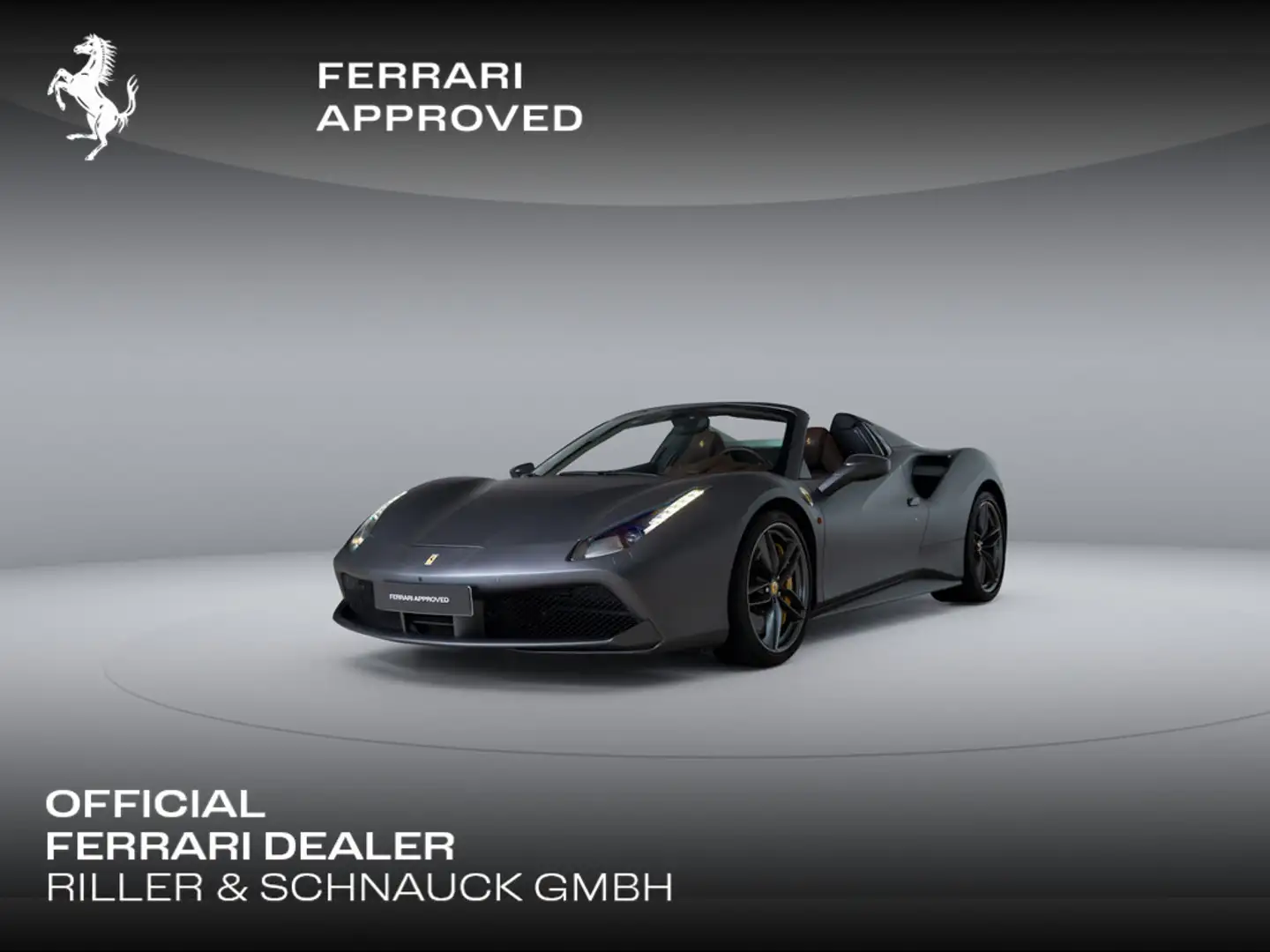 Ferrari 488 Spider >JBL*Lift*2.Besitz< Gris - 1