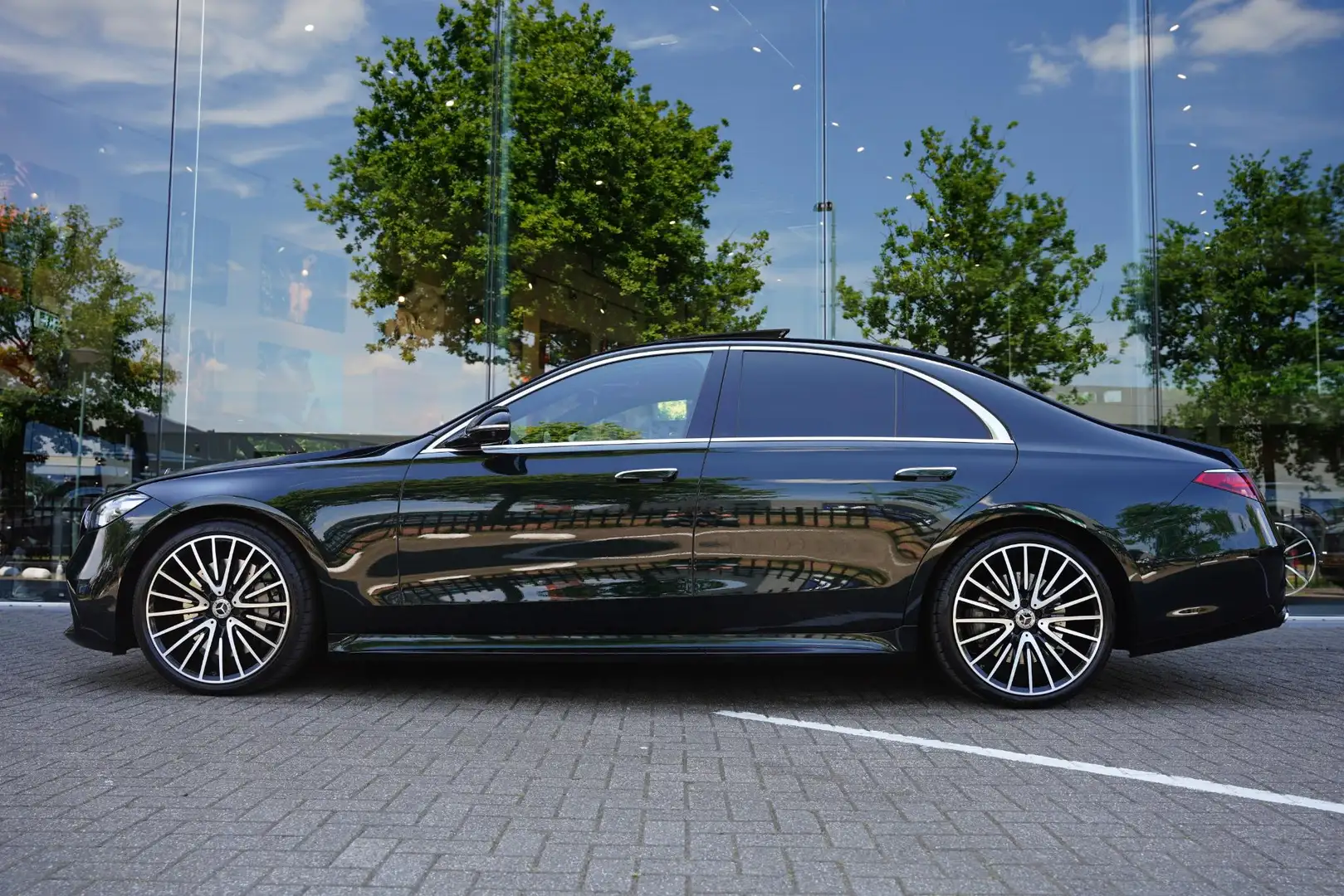 Mercedes-Benz S 400 D 4-MATIC AMG Panoramadak Verde - 2