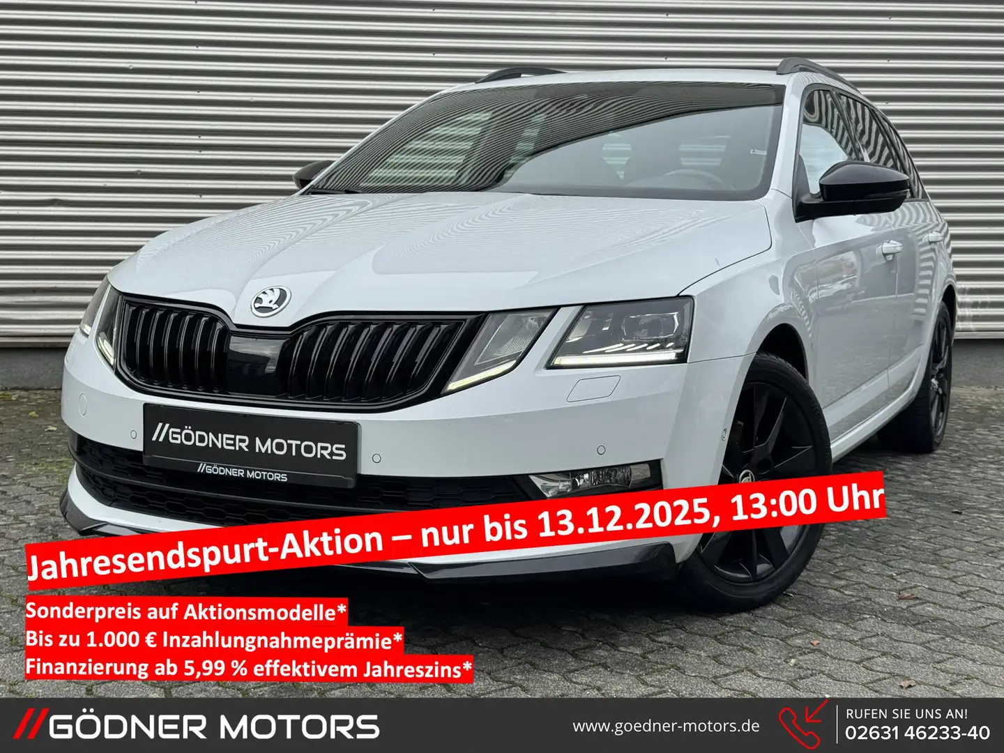 Skoda Octavia Combi 1.5 TSI ACT Sport Edition/1.HD/DE/DIGI-CO... Blanc - 1