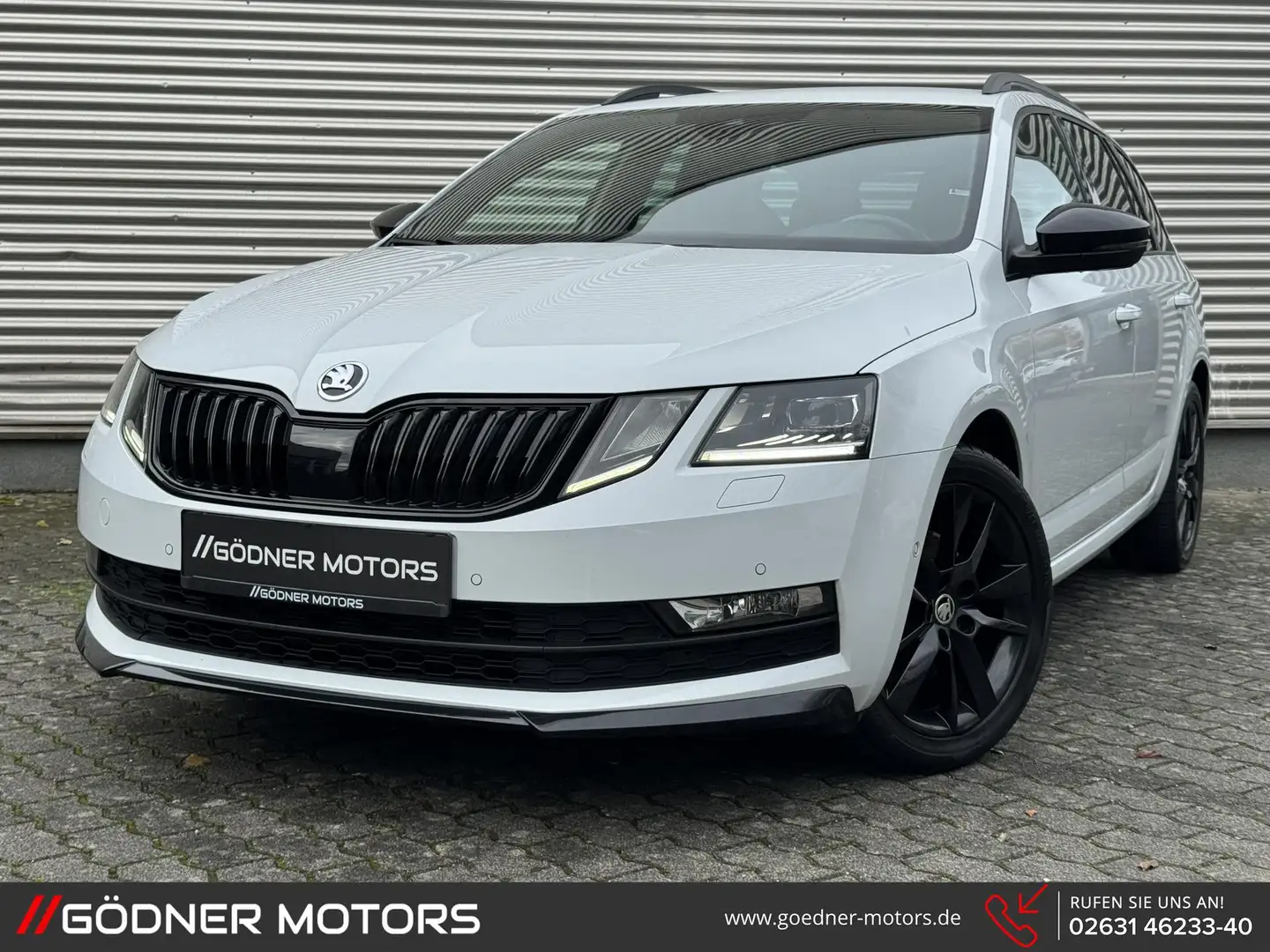 Skoda Octavia Combi 1.5 TSI ACT Sport Edition/1.HD/DE/DIGI-CO... Weiß - 1