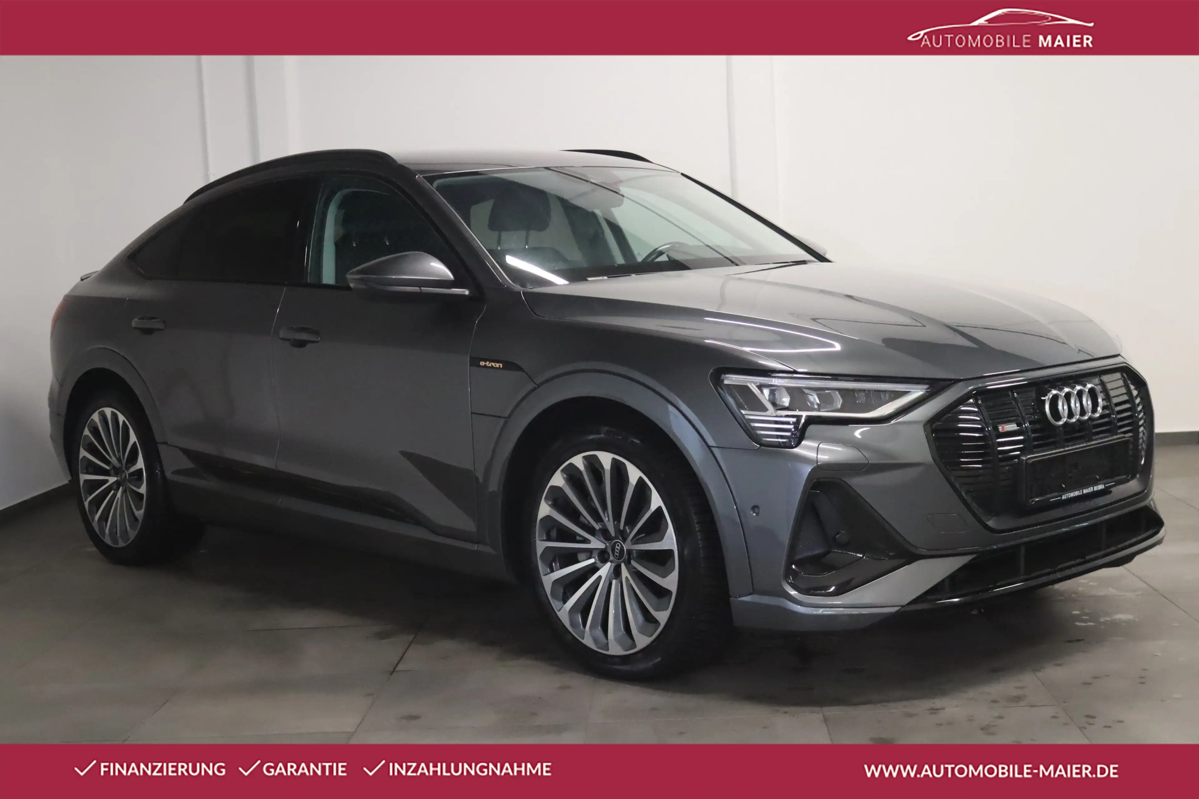 Audi e-tron 55 qu. Sportback S line-MATRIX-HUD-360°-