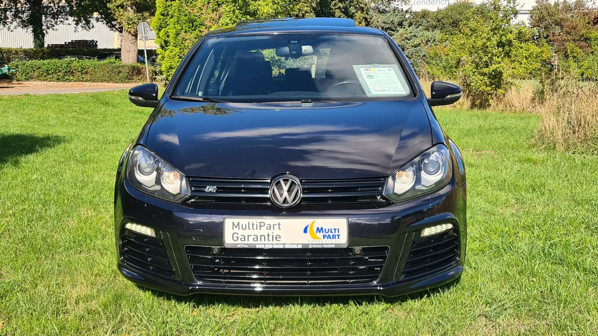 Volkswagen Golf VI R 4Motion*Scheckh*Navi*Schiebed*Bi-Xenon Schwarz - 2
