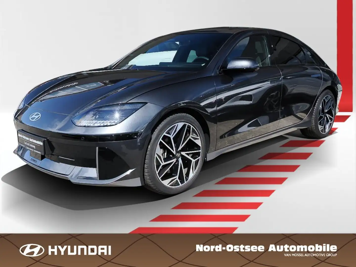 Hyundai IONIQ 6 UNIQ 4WD 360° BOSE HUD LED LENKRADHZG. Grijs - 1
