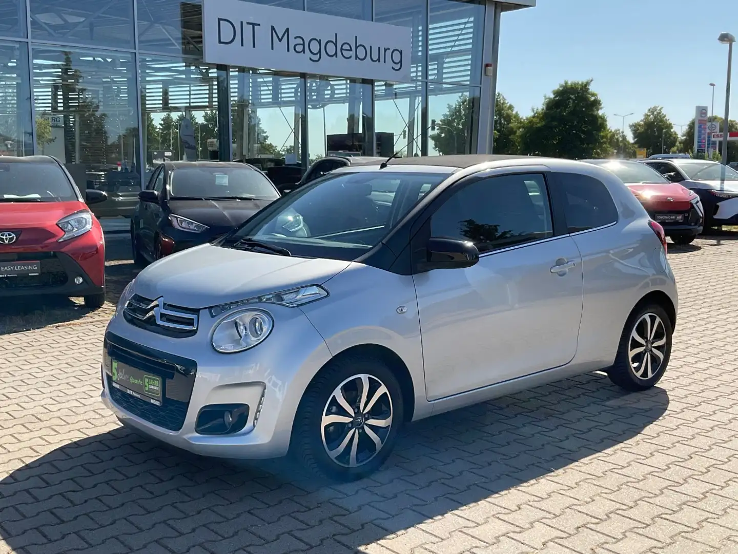 Citroen C1 1.0 Airspace Shine Pano,DAB,PDC,Sitzheizung siva - 2