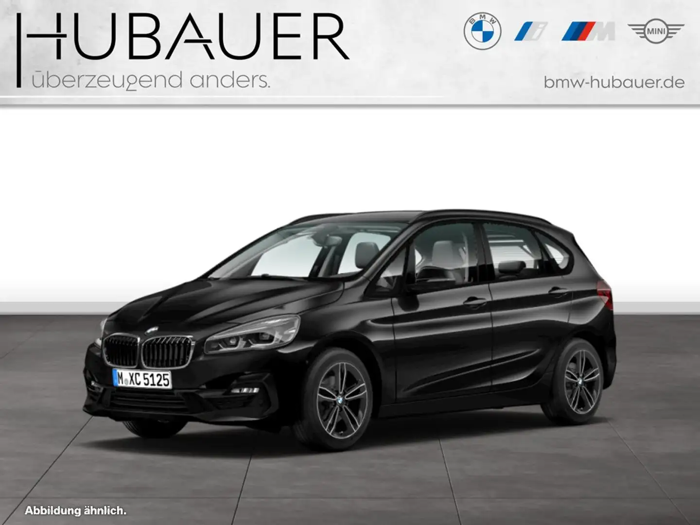 BMW 220 d xDrive Active Tourer [Sport Line, Navi] Чорний - 1