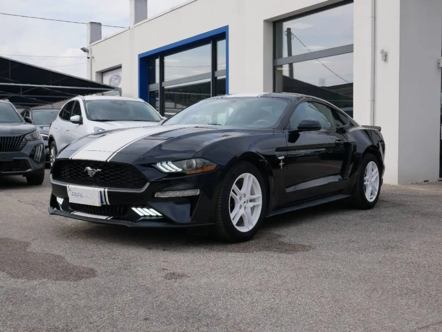 Ford Mustang 2.3 ecoboost 290cv auto my19 Zwart - 1