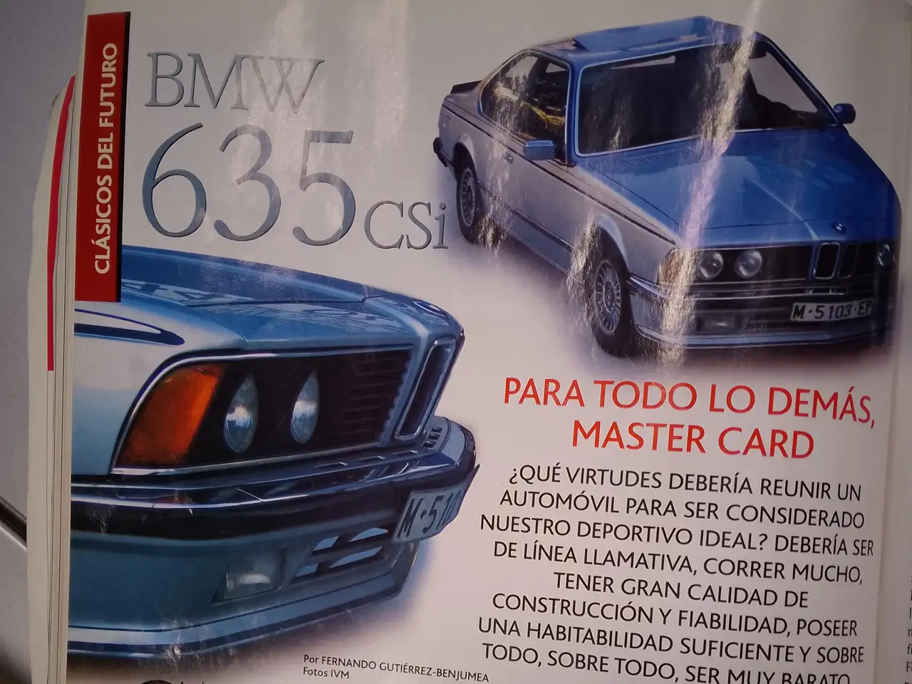 BMW 635 CSI Motronic, foto 7