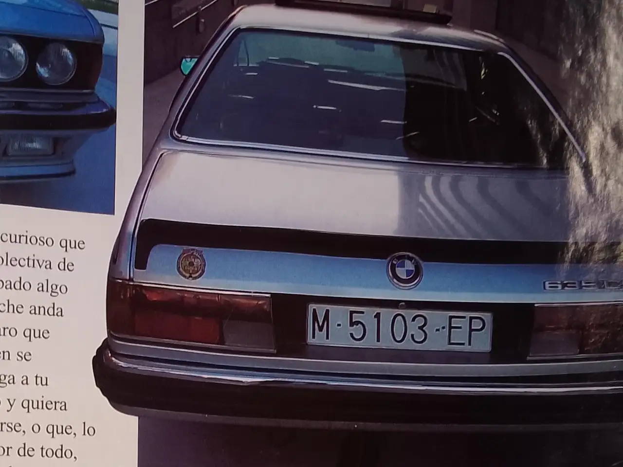 BMW 635 CSI Motronic, foto 6