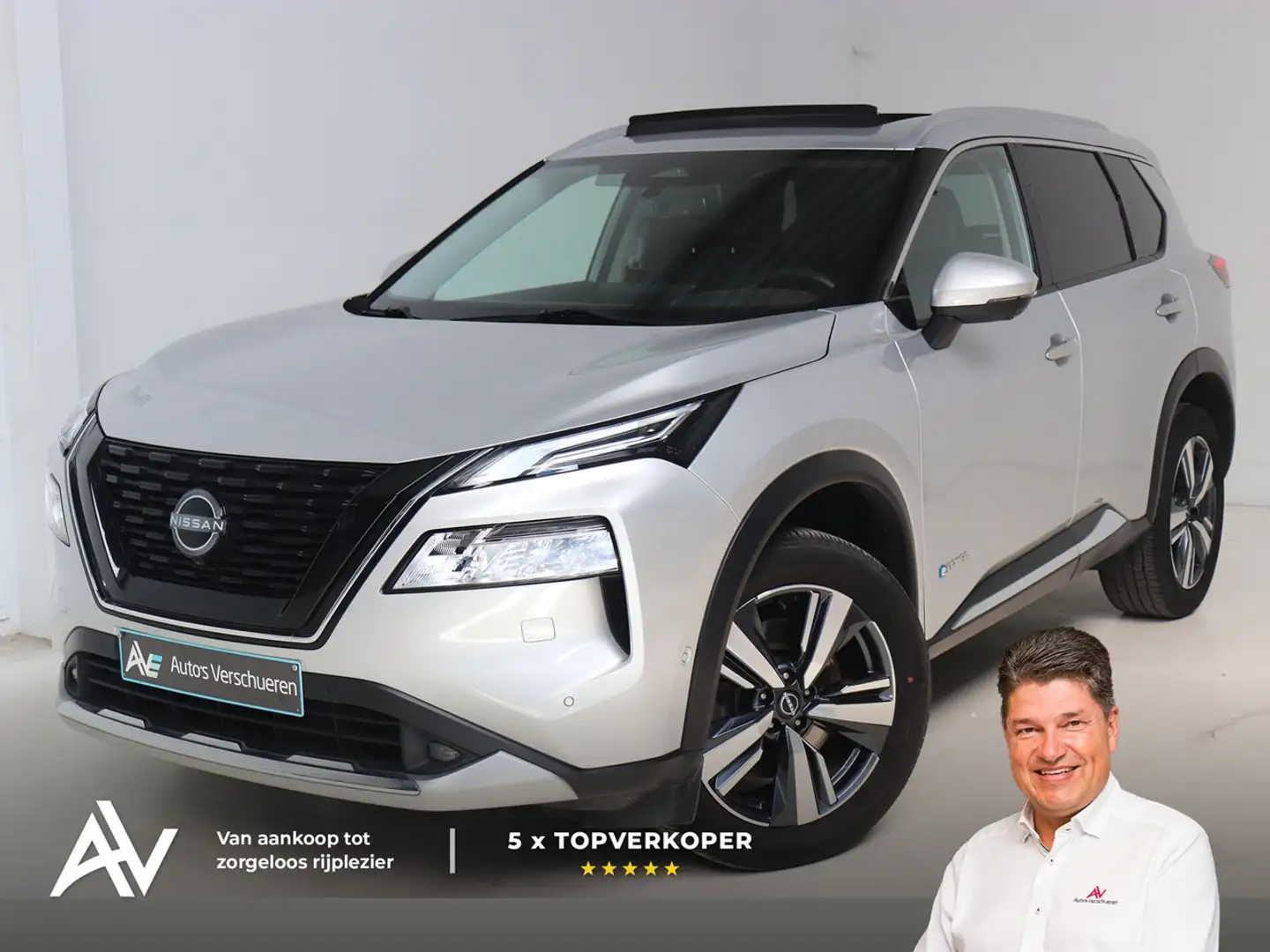 Nissan X-Trail E-Power Tekna ** HUD | Pano/Open dak | ACC Silver - 1
