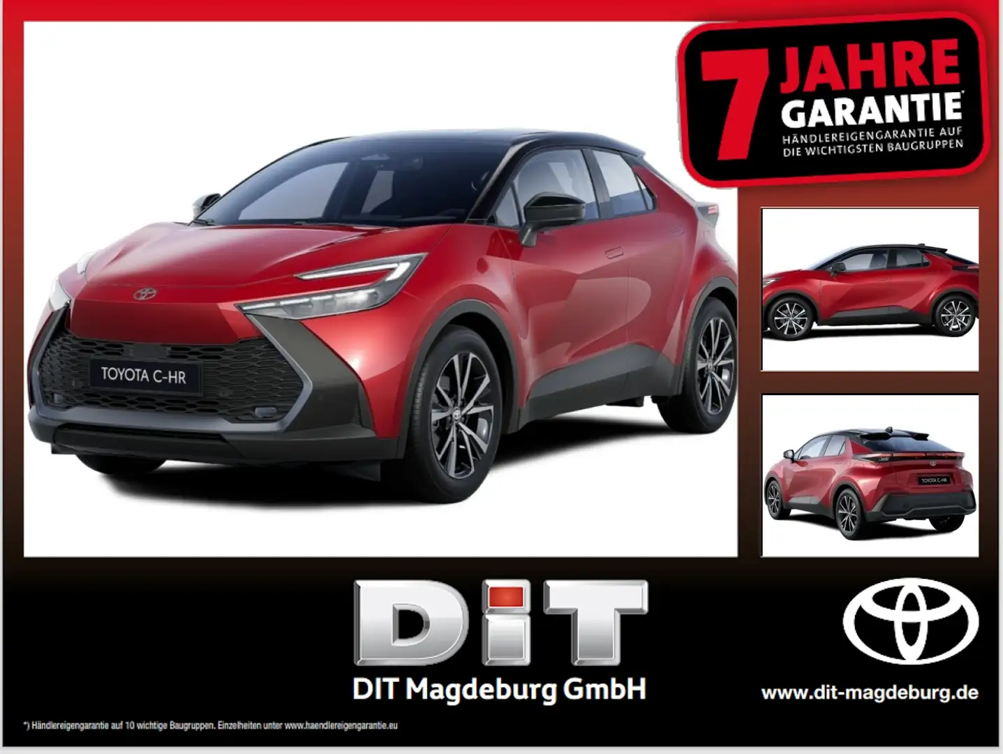 Toyota C-HR 2.0 Hybrid Team D Technik Paket inkl. WKR Red - 1