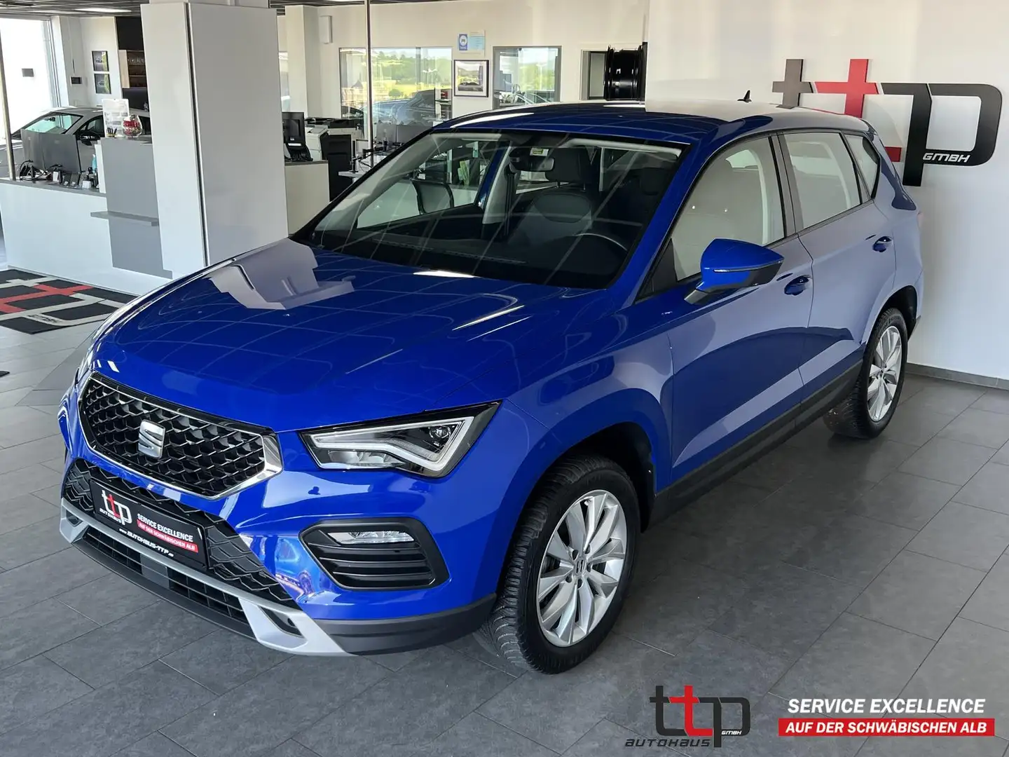 SEAT Ateca 1.0 TSI Style LED R.Kamera PDC hinten Blau - 1