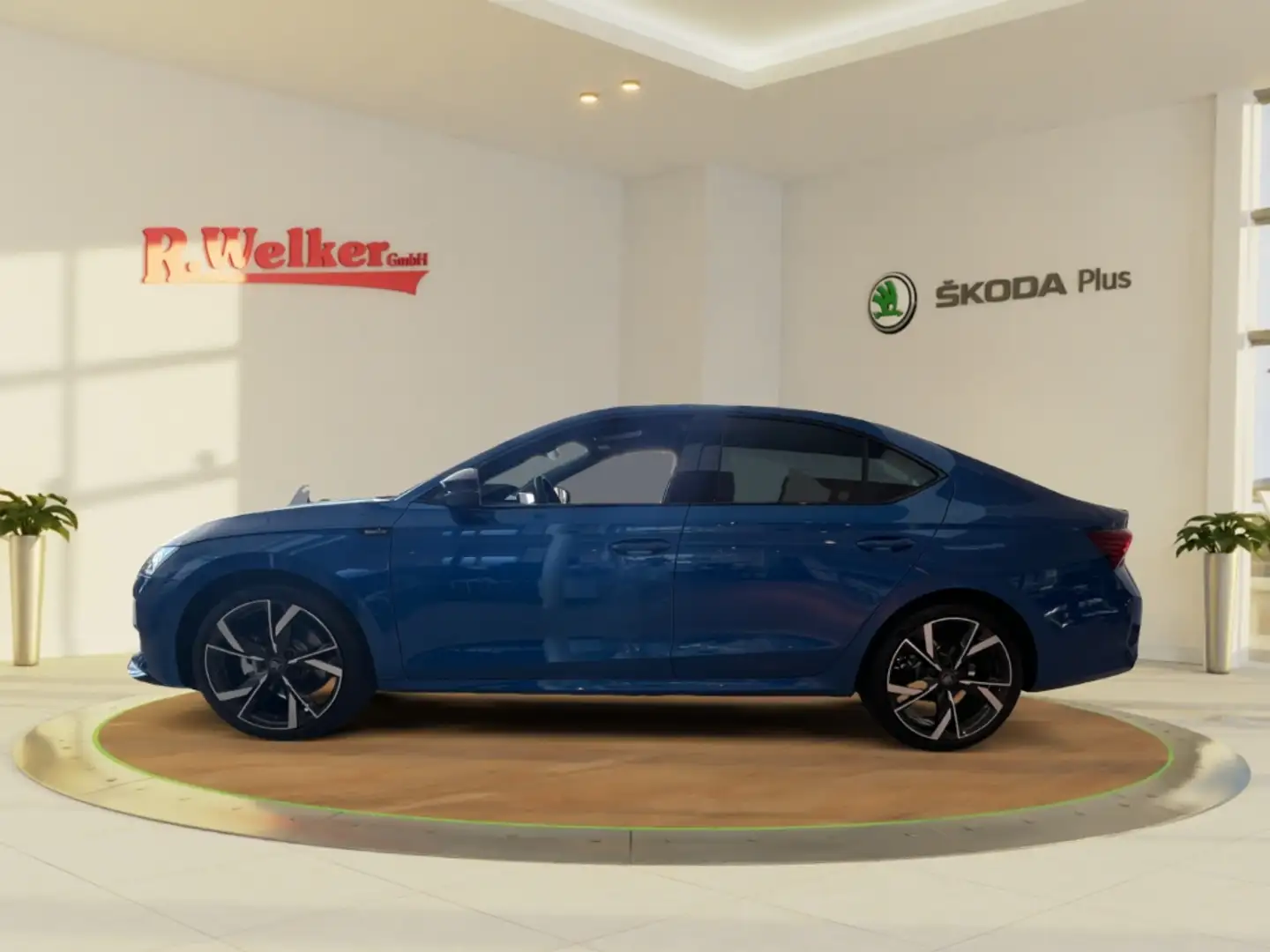 Skoda Octavia Sportline 1.5 TSI Licht&Sicht Plus''Infotainment/F Blau - 2