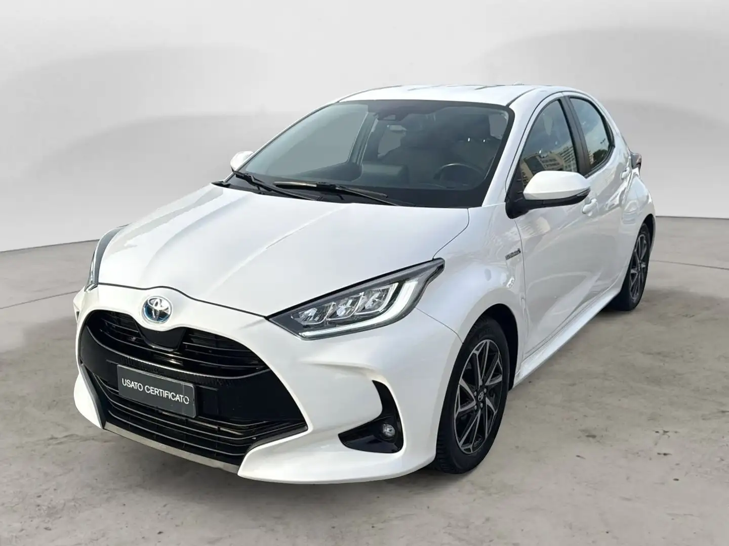 Toyota Yaris 1.5 Hybrid 116 CV Automatica 5 porte Trend Bianco - 1
