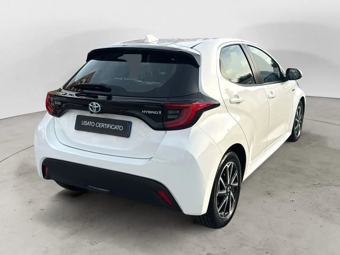 Toyota Yaris 1.5 Hybrid 116 CV Automatica 5 porte Trend Bianco - 2