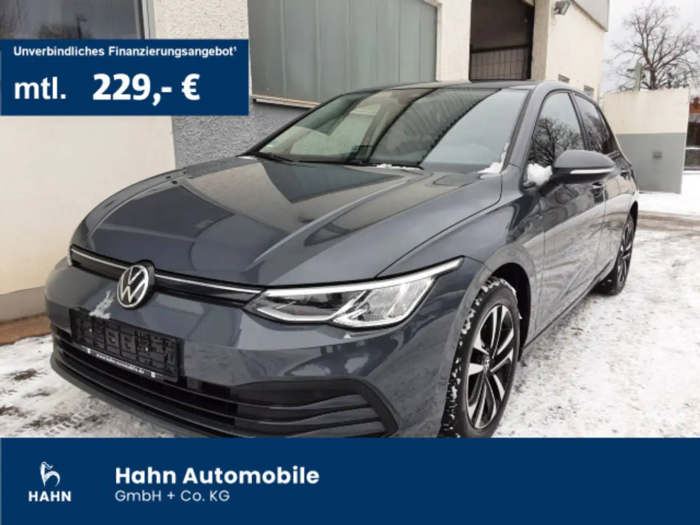 Volkswagen Golf VIII United 1.0TSI Navi LED Spurh App-Conne Grau - 1