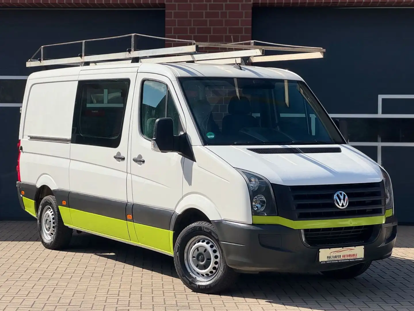 Volkswagen Crafter 2.0 TDI Kasten 35 mittel L2H1 *5-Sitzer* Weiß - 1