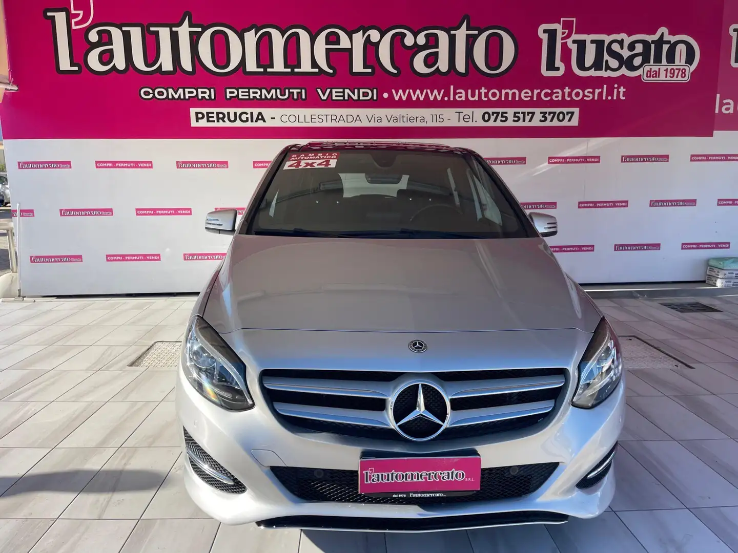 Mercedes-Benz B 200 B 200 d Automatic 4Matic Business Extra Argento - 2